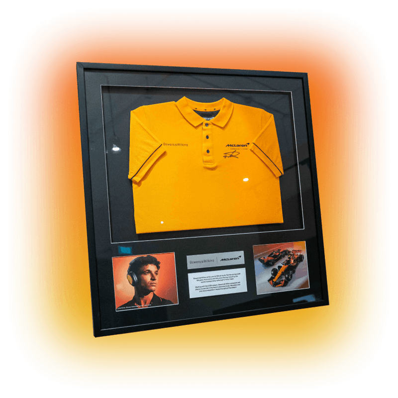 Win an F1 Driver Shirt signed by Lando NOrris