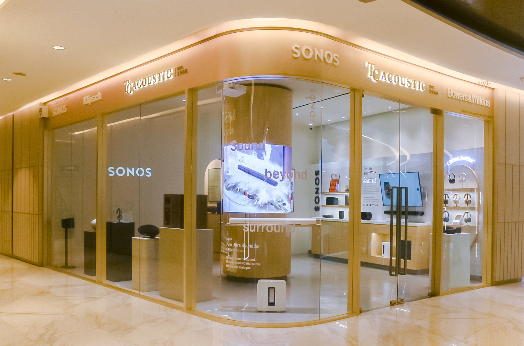 Sonos Flagship Store interior