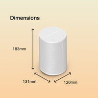 5.1 Sonos Immersive set with Beam (Gen 2), Sub Mini and Era 100 SL Pair