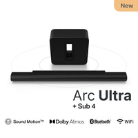 9.1.4 Sonos Premium Set with Arc Ultra and Sub 4