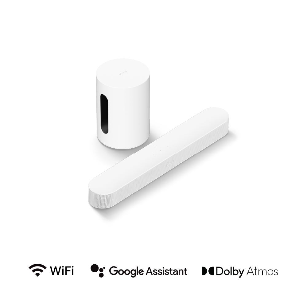 3.1 Sonos Entertainment Set with Sonos Beam and Sub Mini
