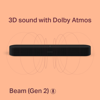 5.1 Sonos Immersive Set with Beam, Sub Mini and Era 100 pair