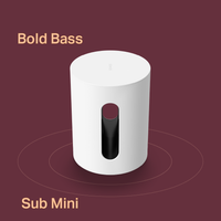 5.1 Sonos Immersive Set with Beam, Sub Mini and Era 100 pair