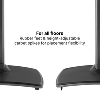 Sanus Height-Adjustable Speaker Stands for Sonos Era 100 (x2)